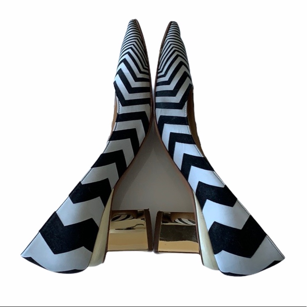 NICHOLAS KIRKWOOD Woven Pointed-Toe Pumps size 5.5 - Picture 8 of 8